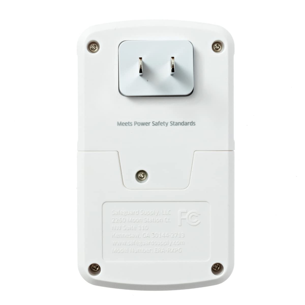 Safeguard Supply ERA-Driveway-Alarm Wireless Driveway Alert System - 4000 ft Long Range Outdoor Motion Sensor - Hearing Impaired Plug-in Receiver Features On/Off Bright Flashing Strobe Light
