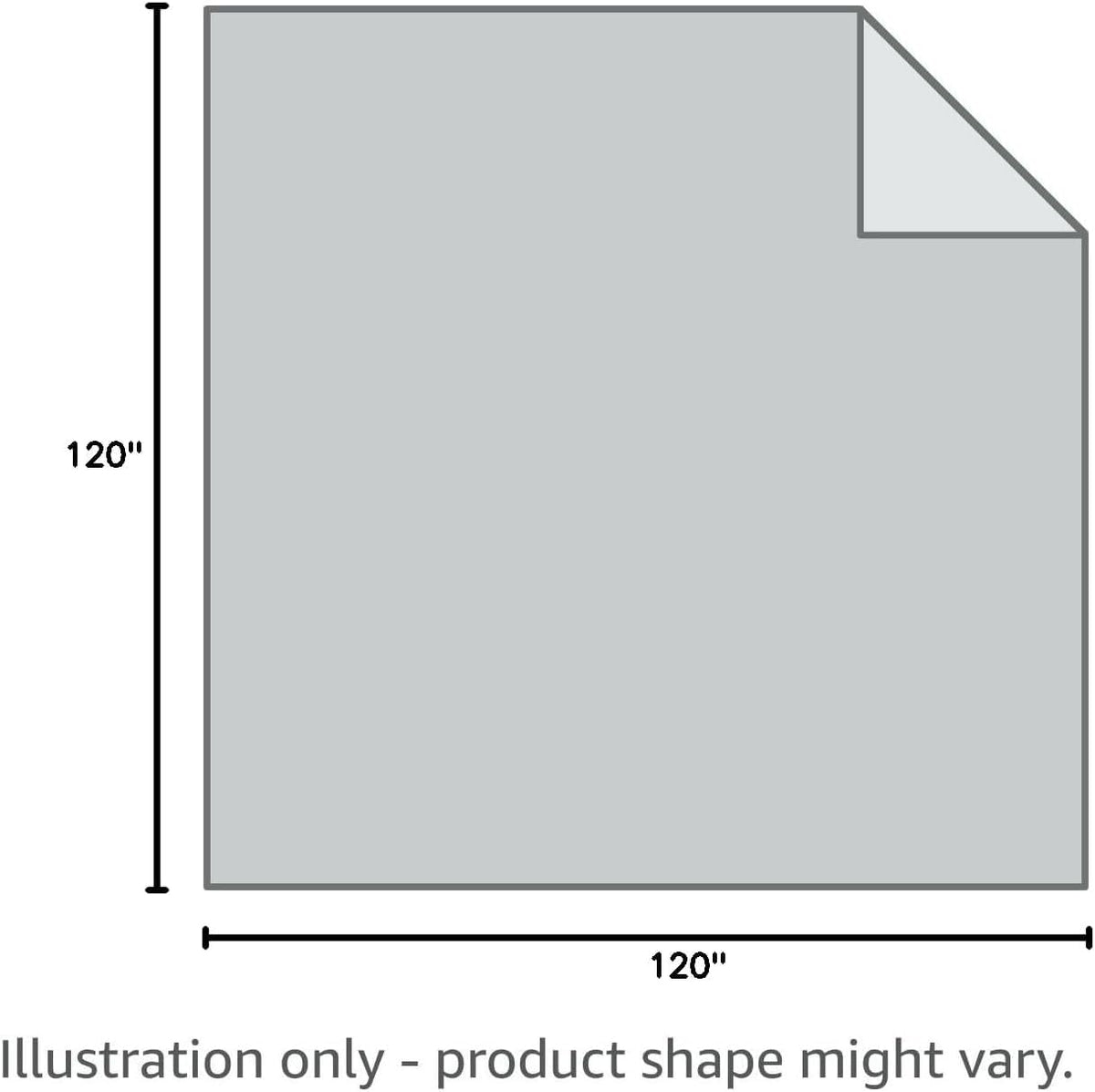 Serenhom Soft Cozy 120x120 Inches Seamless Oversized King Fleece Blanket, Line Pattern Giant Huge, Extra Large 10'x10' California King Blanket for Sofa, Family, Travel, Line Dark Grey