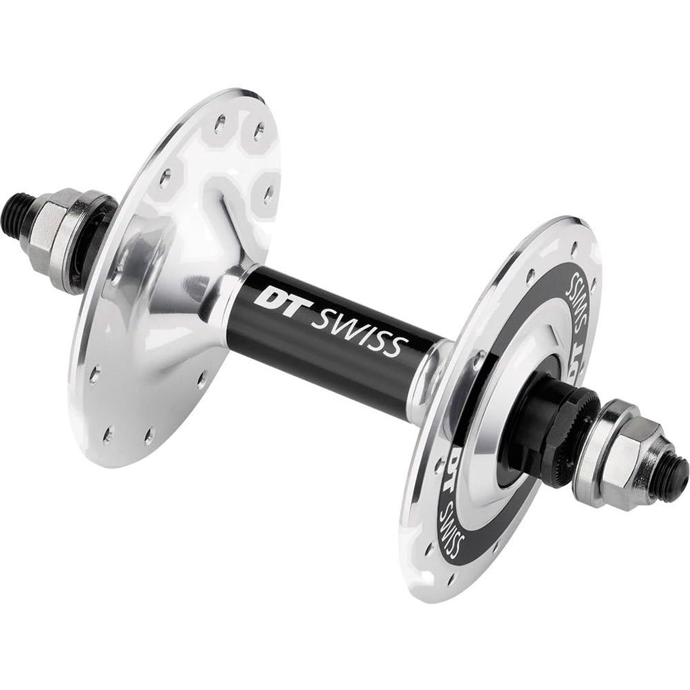 DT Swiss Track Rear hub, 120 mm Bolt on, Fixed, 24 Hole Silver