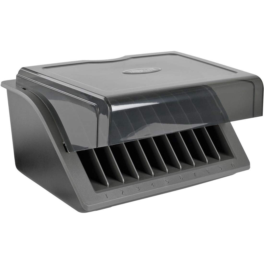 Tripp Lite (CSD1006USB) 10-Device Desktop USB Charging Station for Tablets, iPads and E-Readers, Black