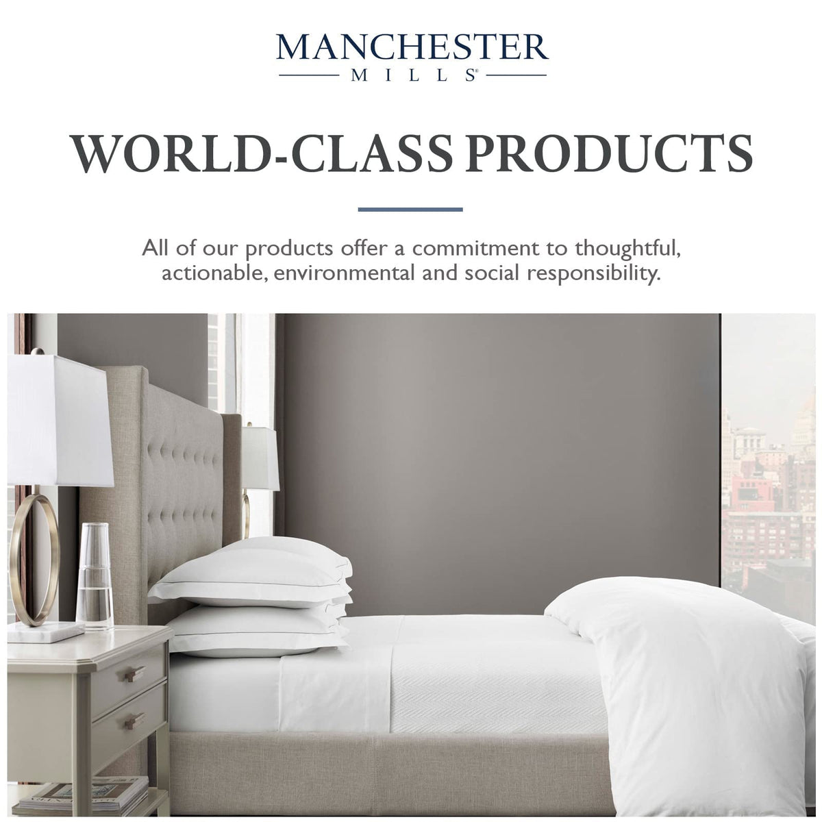 Manchester Mills Mattress Encasements and Protectors (Queen (U.S. Standard))