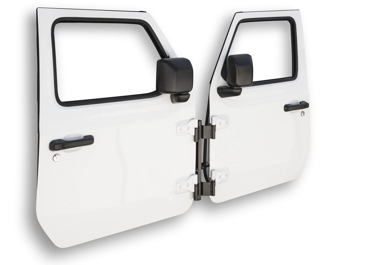 Surco ADH1002 Deluxe Wall Mount Door Storage Hanger - Compatible with Jeep Wrangler YJ, TJ, JK, and JL Front and Rear Doors