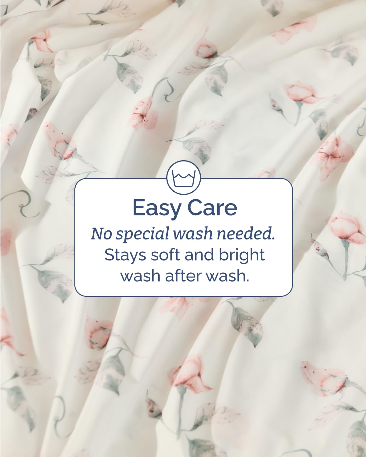 Floral Sheets - Floral Rose Bed Sheet Set - 1 Flat, 1 Fitted & 2 Pillowcases w/ Deep Pockets - Comfy, Wrinkle & Fade-Free - Boho Botanical Bedding - Ultra-Soft, Breathable & Cooling - Full Size Set