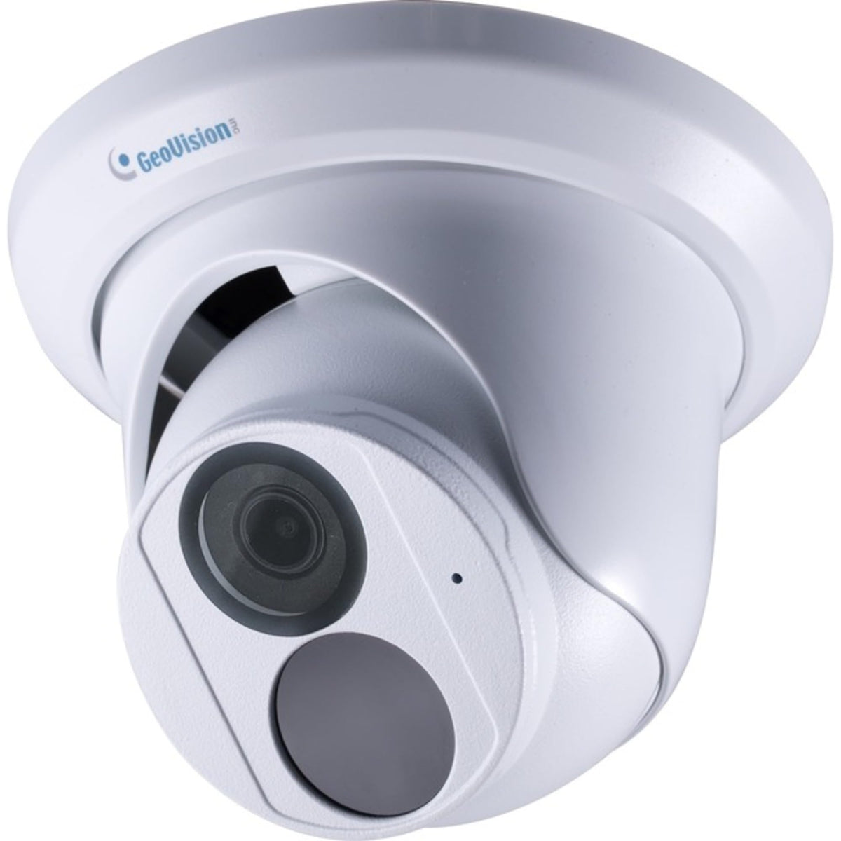Geovision GV-EBD4704 4MP H.265 Super Low Lux WDR Pro IR Eyeball Dome IP Camera with 2.8mm Lens, Built-in Microphone
