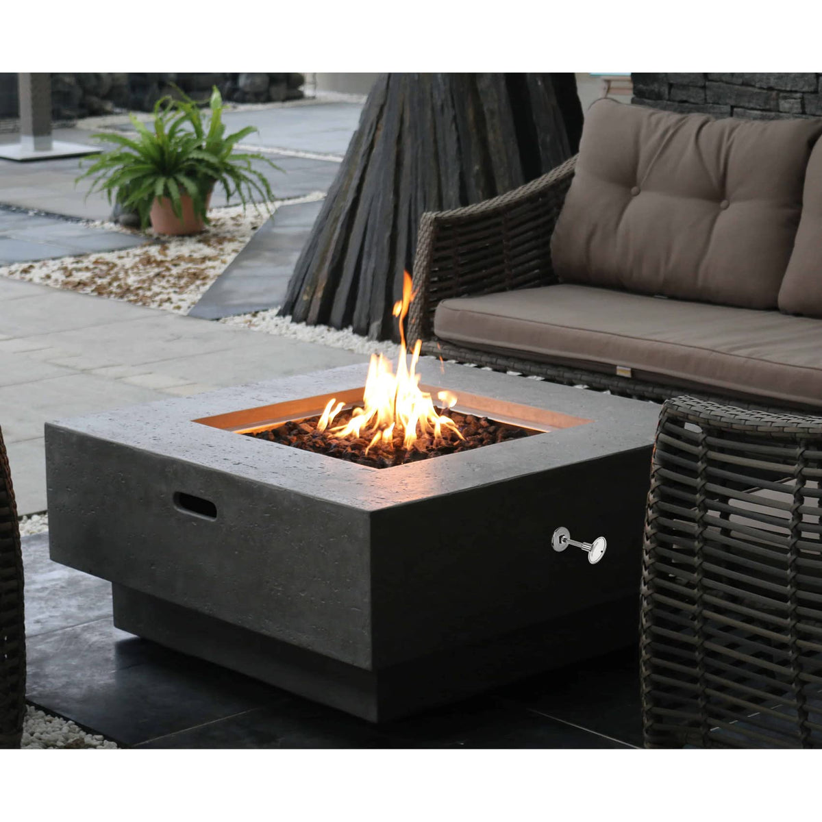 Stanbroil LP Propane Gas Fire Pit Stainless Steel Burner Ring Installation Kit, 18-inch