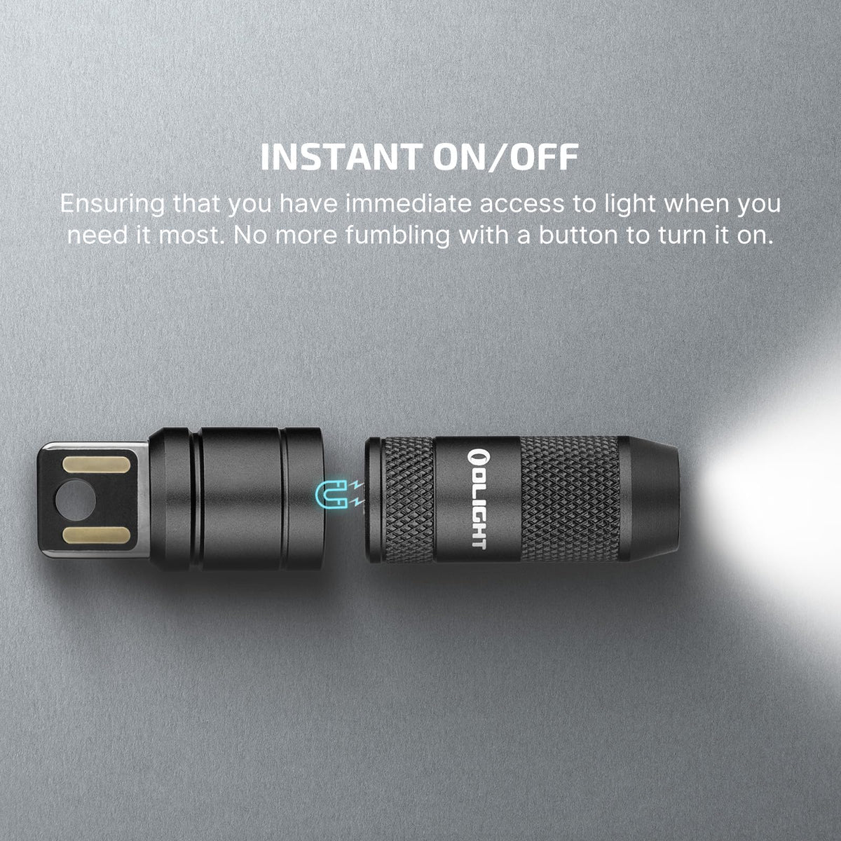 OLIGHT Perun 3 Rechargeable Headlamp Flashlight Bundle with IMINI 2 EDC Rechargeable Keychain Flashlight