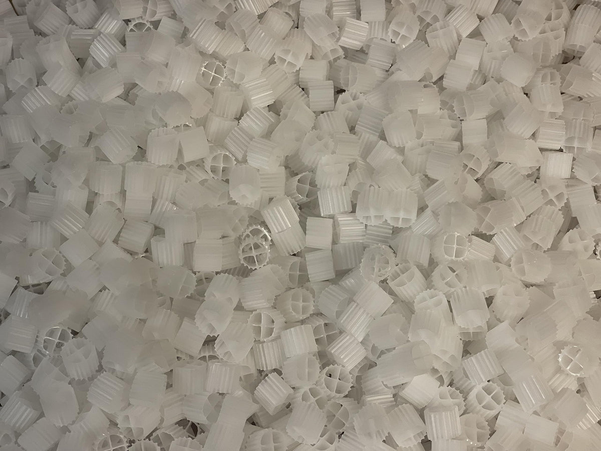 K1 Bio Filter Media Moving Bed Biofilm Reactor (MBBR) for Aquaponics, Aquaculture, Hydroponics - Ponds - Aquariums by Wholesale Koi Farm, (2 Cubic Feet)