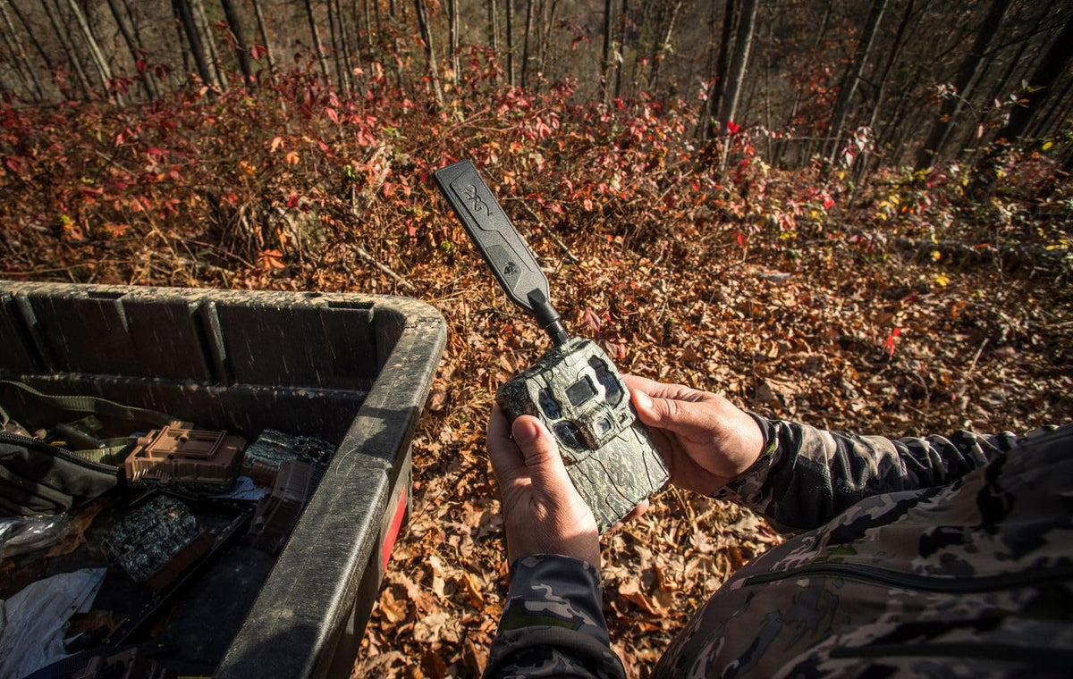 Browning Defender Wireless Pro Scout Max HD AI Trail Game Camera Bundle Includes 32GB Memory Card and J-TECH Card Reader (46MP) 2 Pack | BTCPSMHDAI