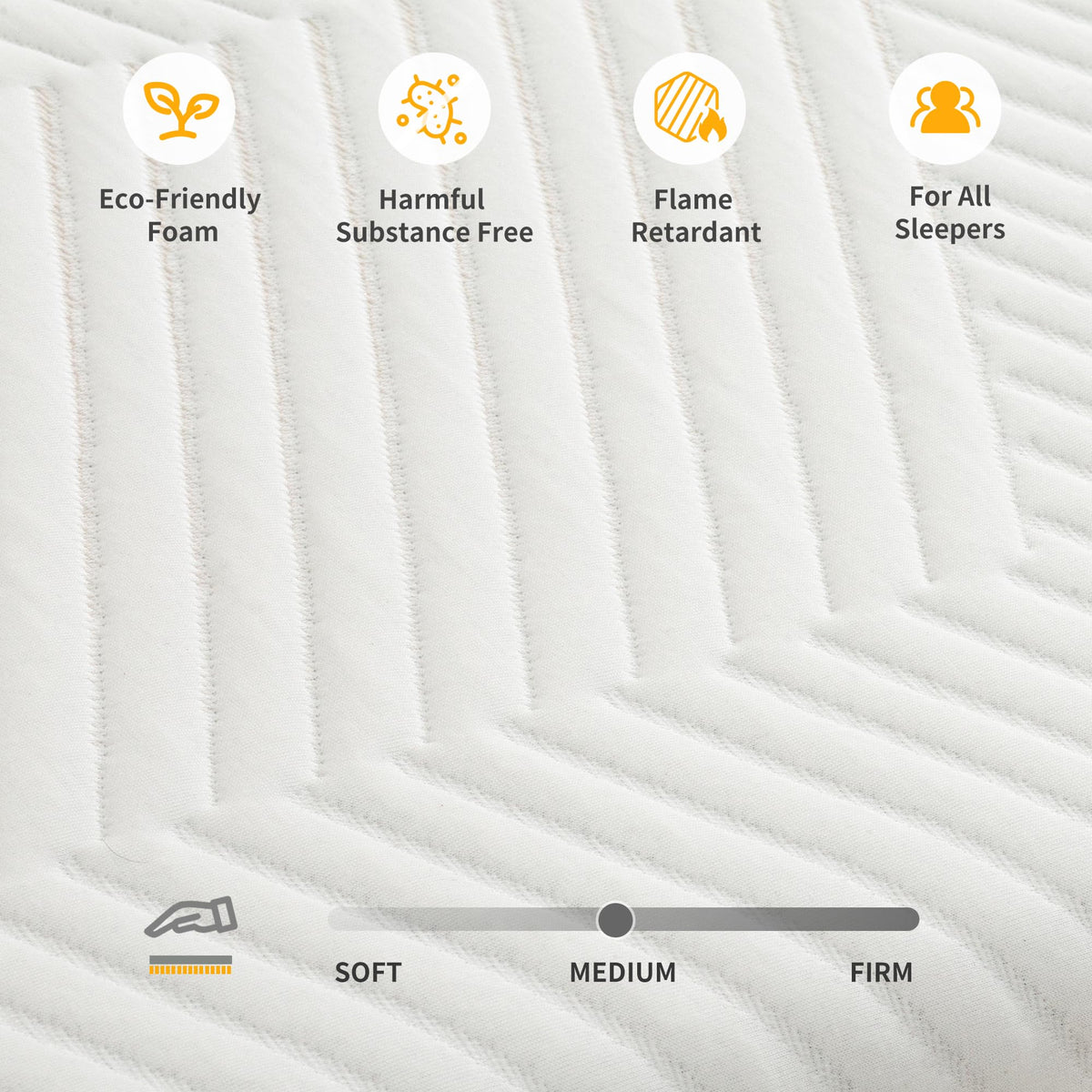ESHINE Adjustable Bed Frame + 10 Inch Gel Memory Foam Mattress Twin XL Adjustable Bed Bluetooth APP Control, Wireless Remote, Zero Gravity, Anti Snore, Head and Foot Incline, 2000 Series