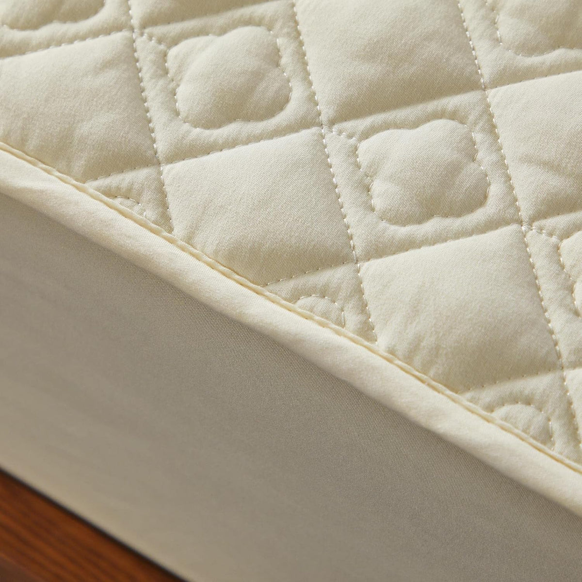 Cotton Quilted Mattress Protector Topper, Deep Pocket, Non-Slip for 18'-24' Mattresses