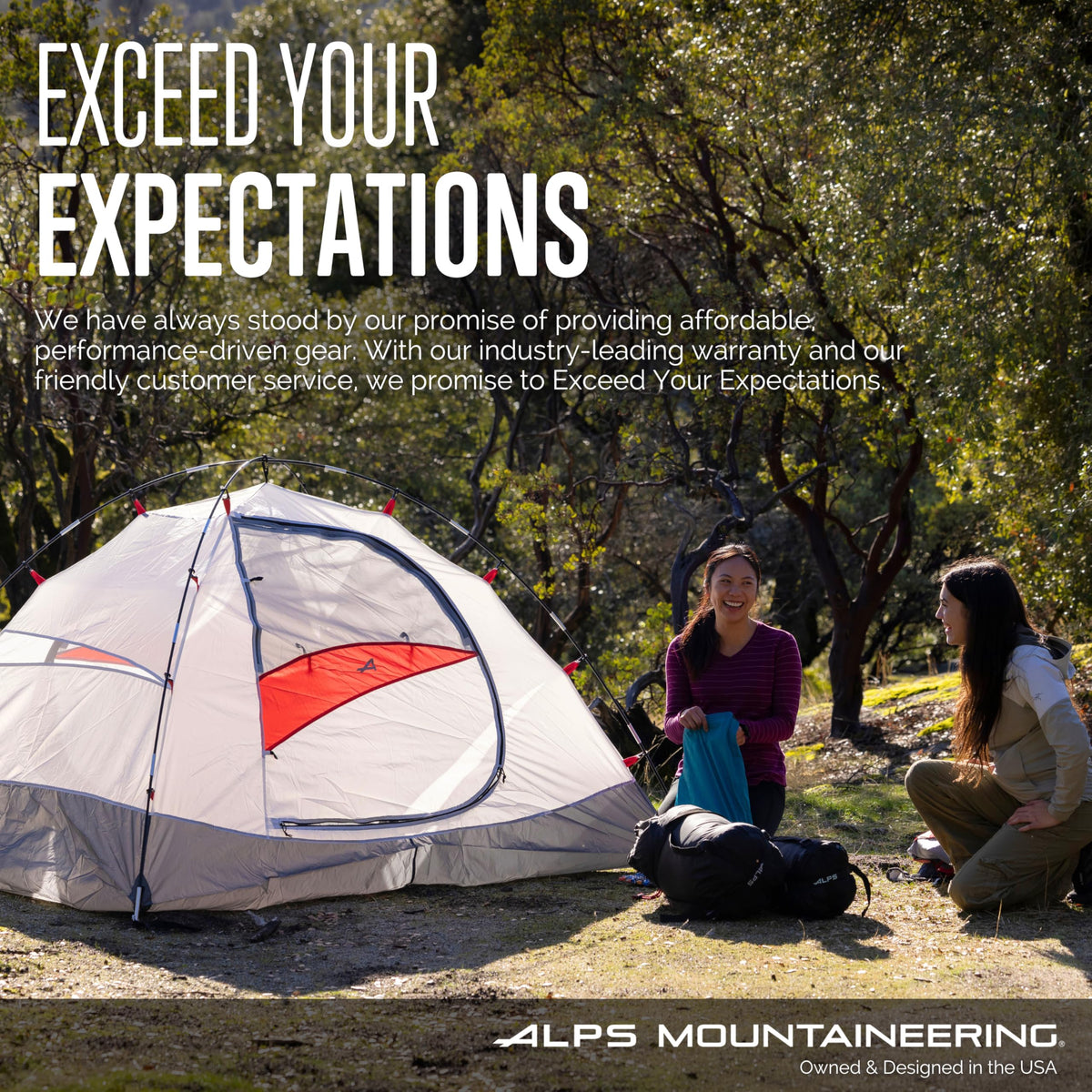 ALPS Mountaineering Vertex Air Bed – Twin & Queen Size Options, PVC-Free Fabric, Coil System, Rechargeable Pump with Wall/Car Charger, Indoor/Outdoor Use