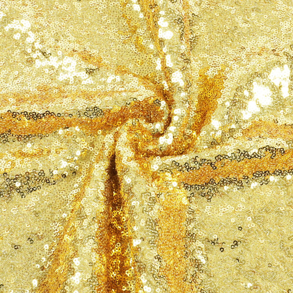 Eternal Beauty Gold Sequin Tablecloth, 50x78-Inch Rectangle Glitter Table Cloth for Mother's Day Birthday Party Wedding Decoration