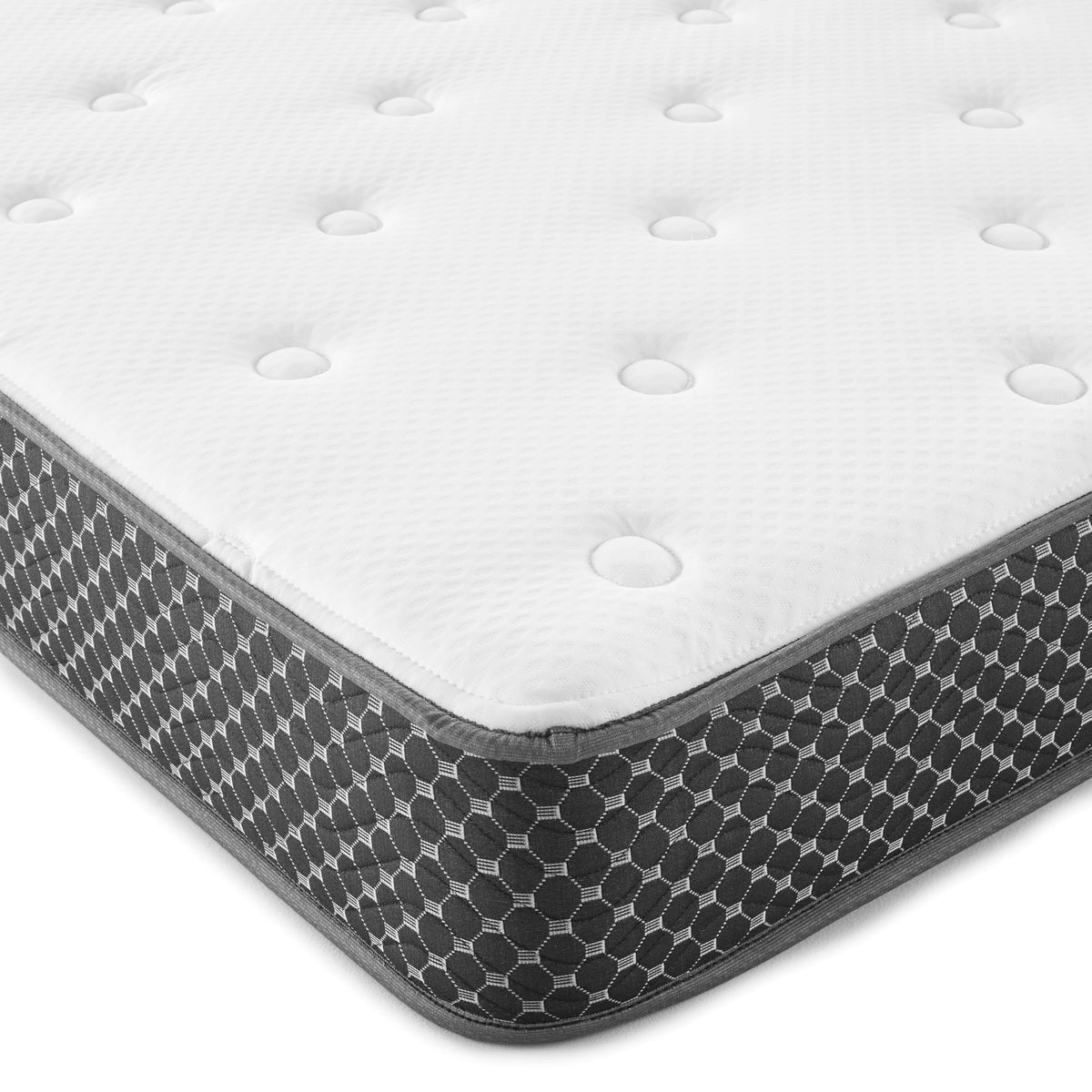 6" Quilted Foam Firm Twin Mattress, 75" L x 38" W x 6" H, Weight: 33 lbs