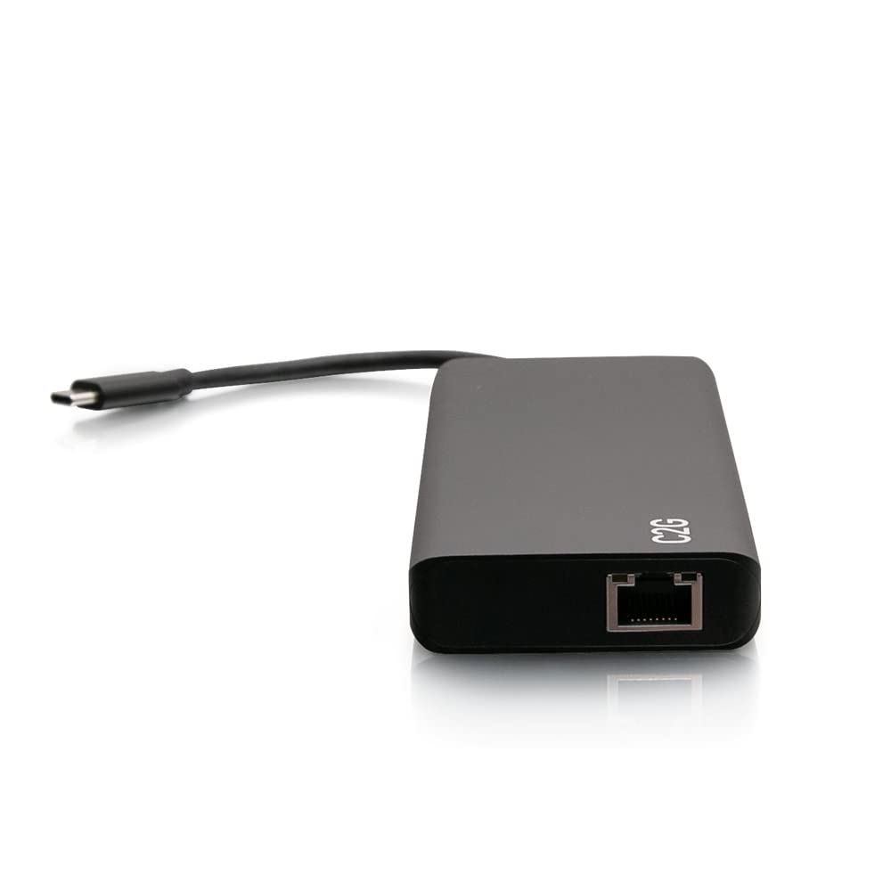 USB-C 9-in-1 Dual Display Docking Station with HDMI, Ethernet, USB, 3.5mm Audio and Power Delivery up to 60W - 4K 30Hz (TAA Compliant) - TAA Compliant