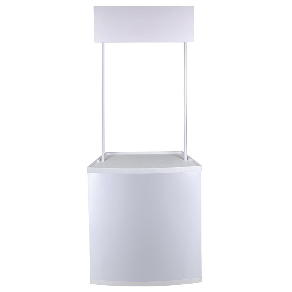 Yescom Portable Promotion Counter Table Foldable Booth Kiosk Trade Show Display Banner Stand