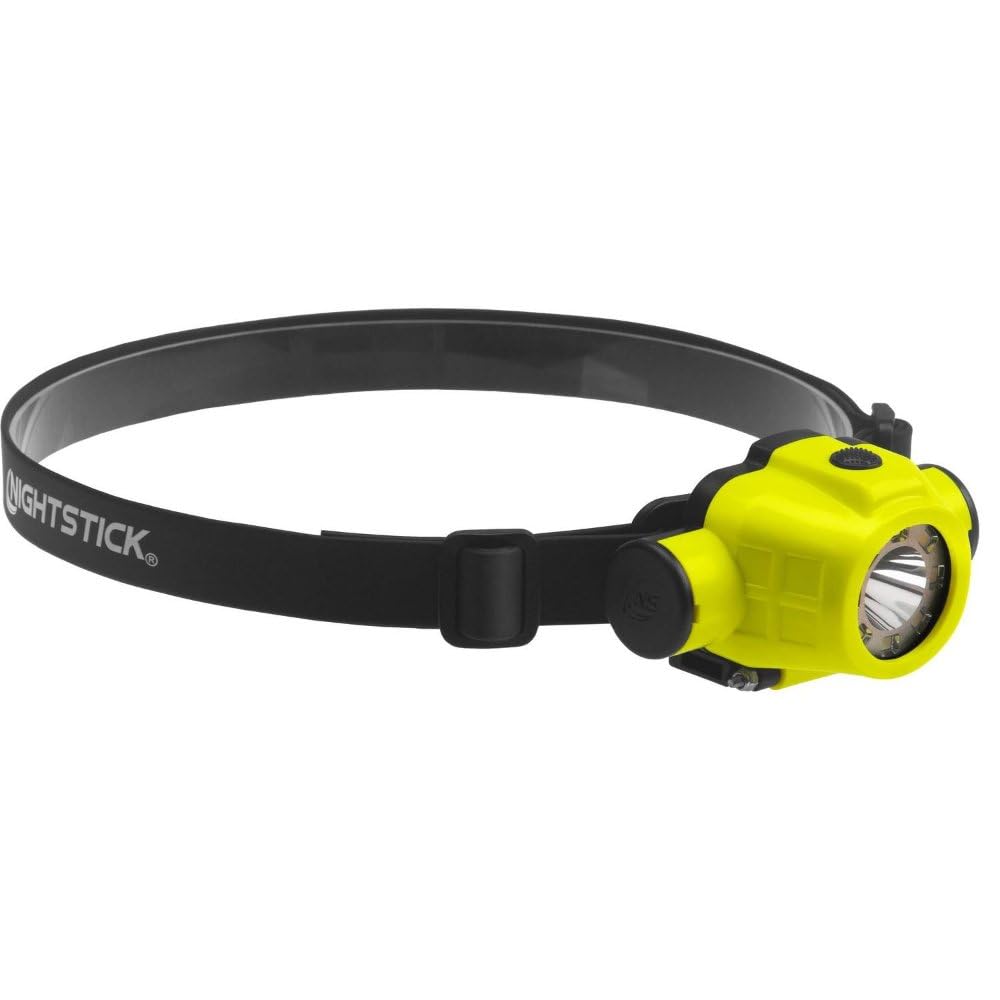 Nightstick XPR-5553G Rechargeable Li-ion Battery Dual-Head LED Flashlight, 250 Lumens, 7 Hours Runtime, IP-67 Dustproof/Waterproof, CULus Listed Intrinsically Safe