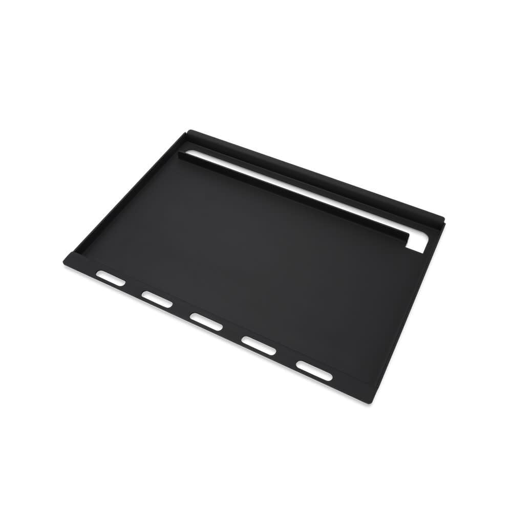 Weber Rust‑Resistant Outdoor Griddle Insert, Full‑Size – Pre-Seasoned Carbon Steel Griddle for Summit and Genesis 300 Series (3 Burners), Gas Grill Accessory
