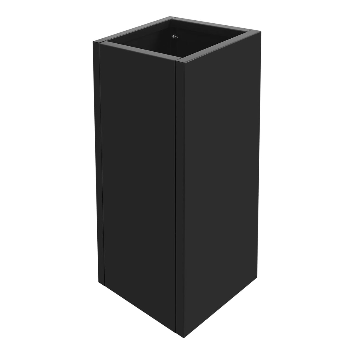 REBaiYU Rectangular Steel Planter Box with Removable Insert Shelf & Drainage Holes - 12/24 Inch Modern Planters for Indoor & Outdoor Use,Modern Flower Pot for Patio, Garden, Deck (30x12x12in)