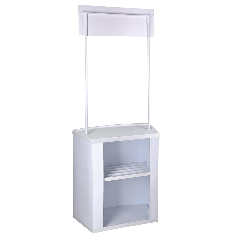 Yescom Portable Promotion Counter Table Foldable Booth Kiosk Trade Show Display Banner Stand