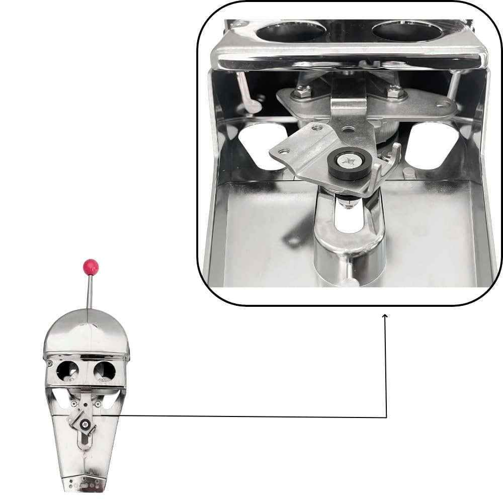 Zinc alloy control box installed on the top of the outer side of the ship for remote throttle control