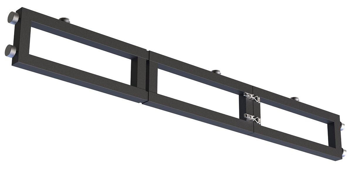 KNAWIER Truck Bed Cargo Divider for Full Size Truck, Compatible with Silverado,F150,F250,Sierra 1500,Titan,Foldable,No Drilling