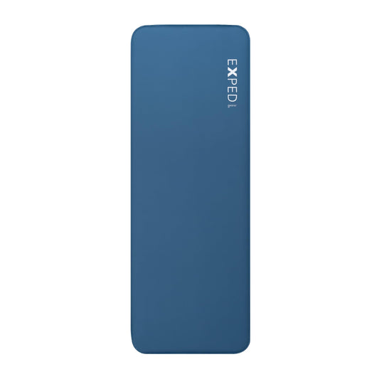 Exped DeepSleep Mat Single MW - Self Inflating Firm Car Sleeping Mat, 3” Foam Pad, Pump Included
