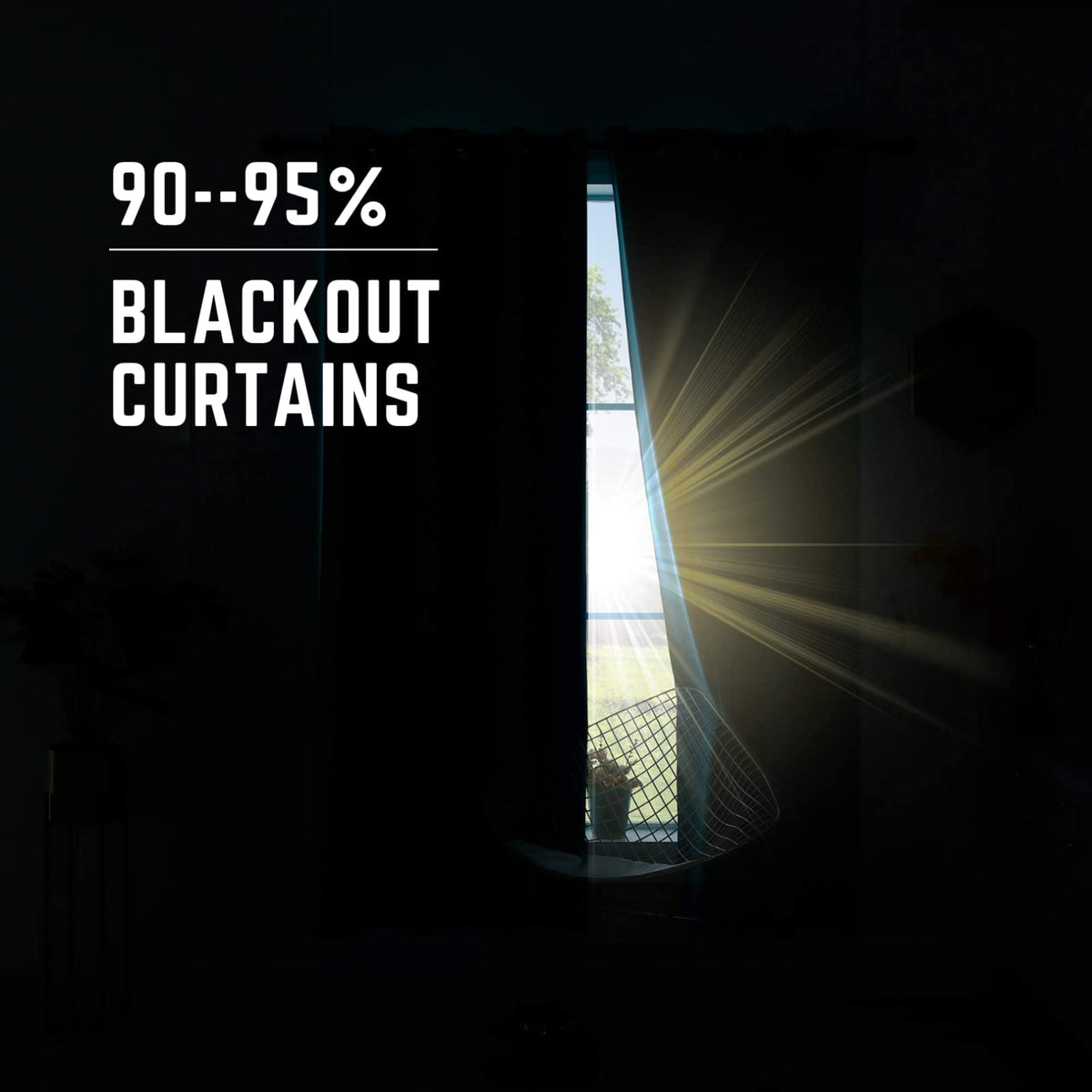 Chakra Blackout Curtains for Bedroom Living Room, Mandala Curtains & Home Decor, Yoga Window Curtains, Thermal Room Darkening Grommet Drapes, 54 Inch Curtains 2 Panel Set