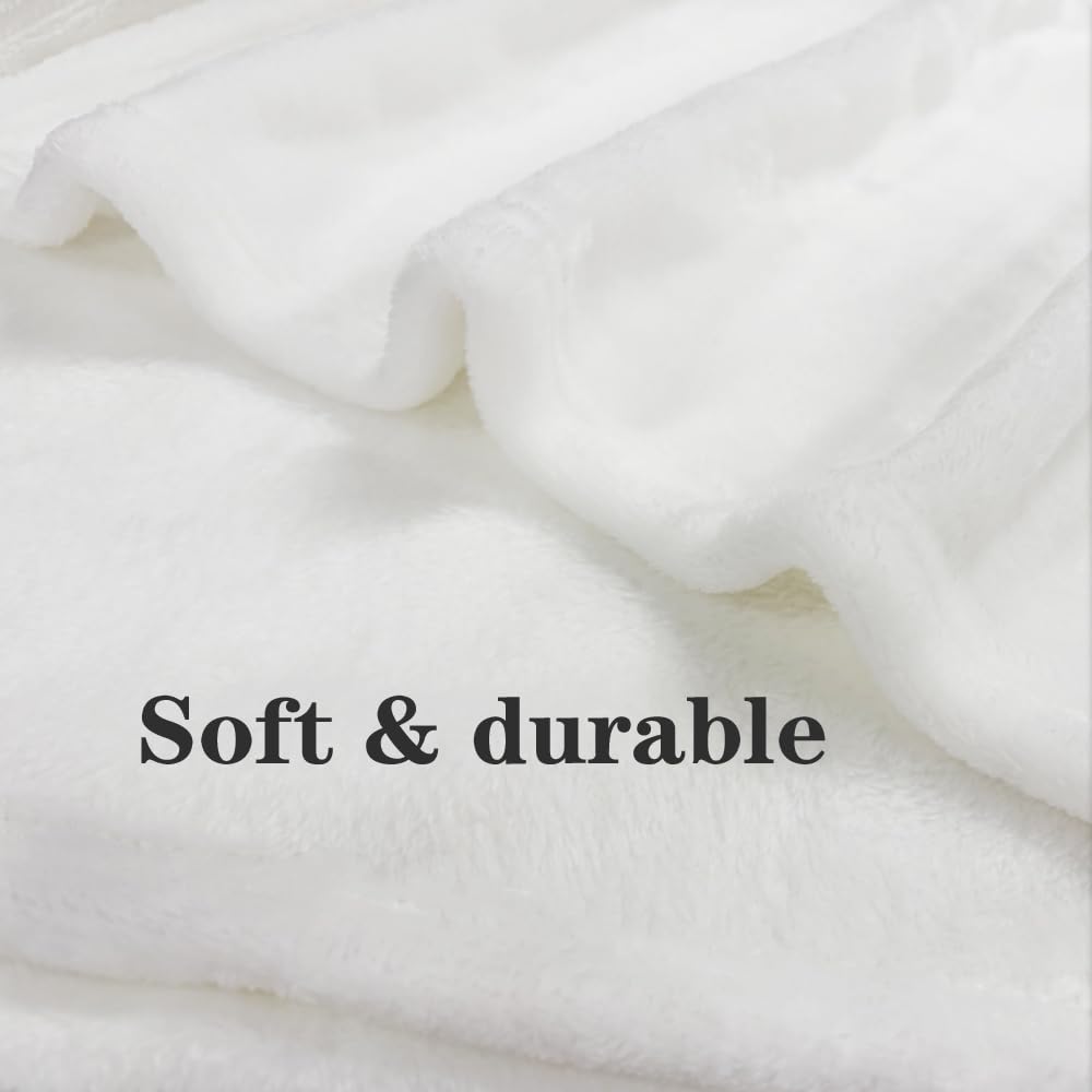 ZHOUSHUTONG Spring Landscape Flannel Throw Blanket, Soft Cozy Warm Blooming Flowers Print Plush Blankets for Couch Bed Sofa, Gift for Nature Lovers 49"x59"