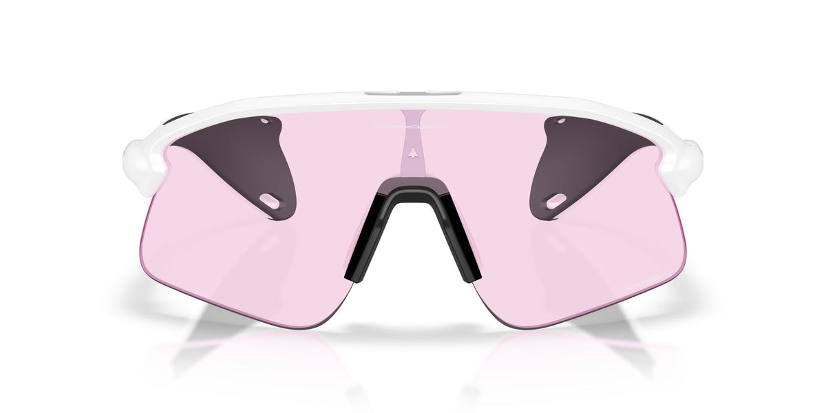 Oakley OO9517 Stunt Devil Sunglasses, Matte White/Prizm Low Light, 39 mm