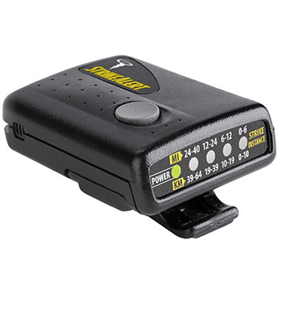 Strike Alert Personal Compact Lightning Detector Device