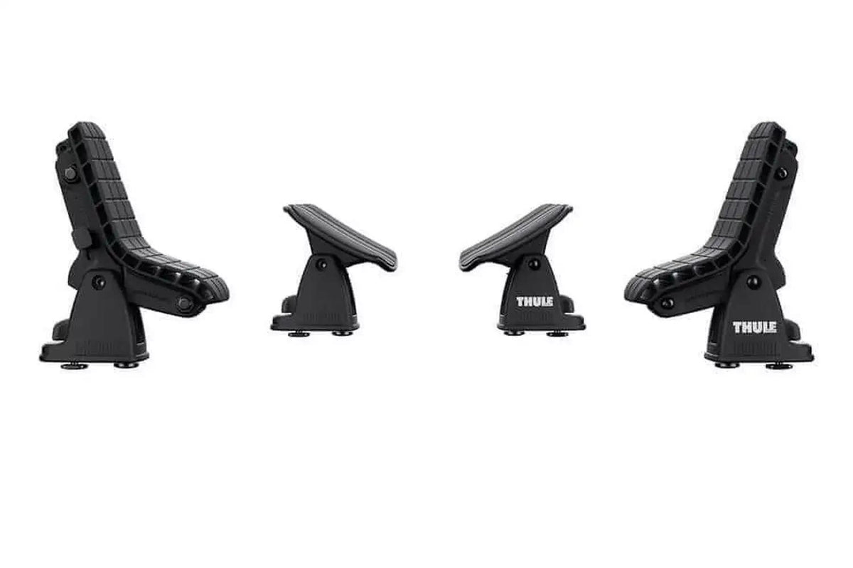 Thule DockGlide - Carries Kayaks up to 36" Wide - Fits All Hull Shapes - Kayak roof Rack - One-Person Easy Loading - 75lb Weight Capacity
