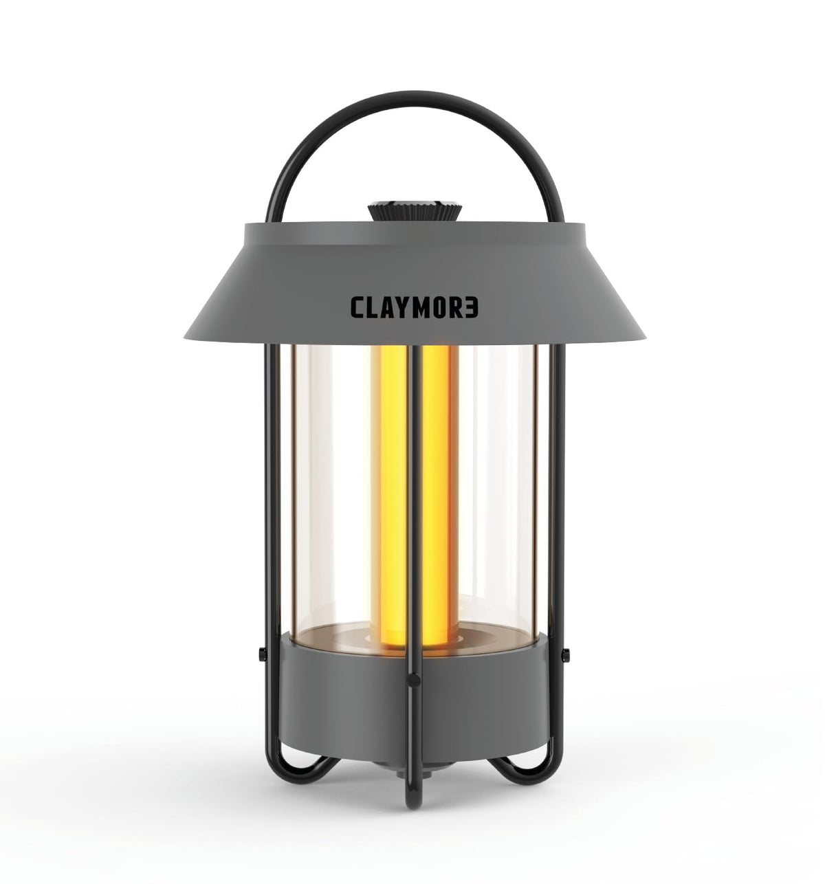 Claymore Selene Lamp (Dark Gray) - Without Pouch Aesthetic Portable Outdoor Lantern for Camping, Events, Parties & Tents. Power Bank Function, 55 Hours of Battery Life