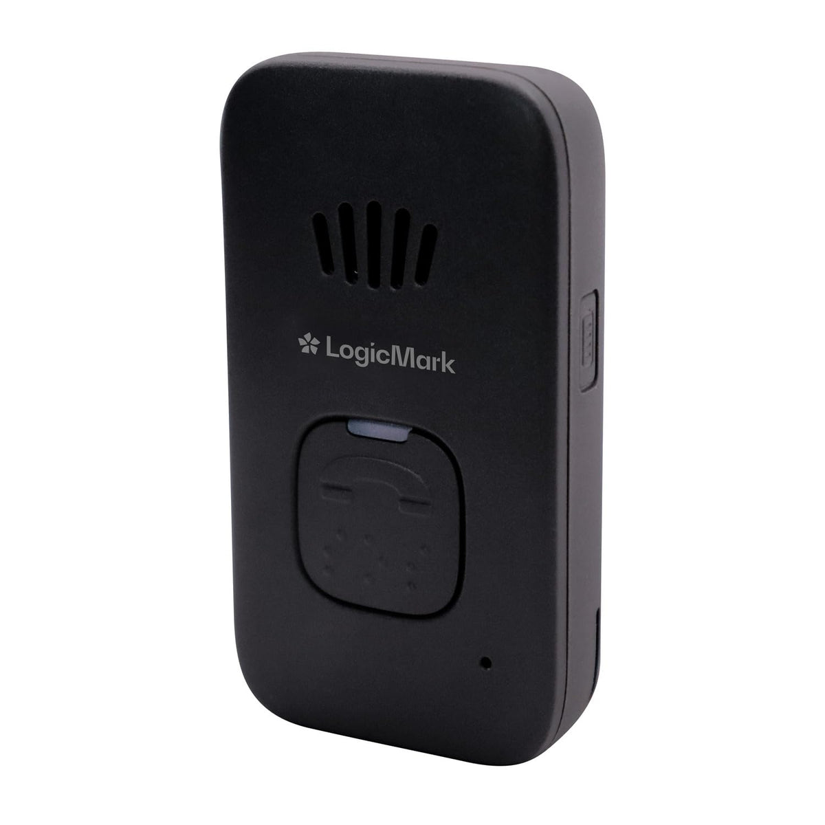LogicMark Guardian Alert 911 Plus – No Monthly Fees, 2-Way Emergency Pendant for Seniors, with Fall Detection, Water Resistant, Direct 911 Connection Without a Landline