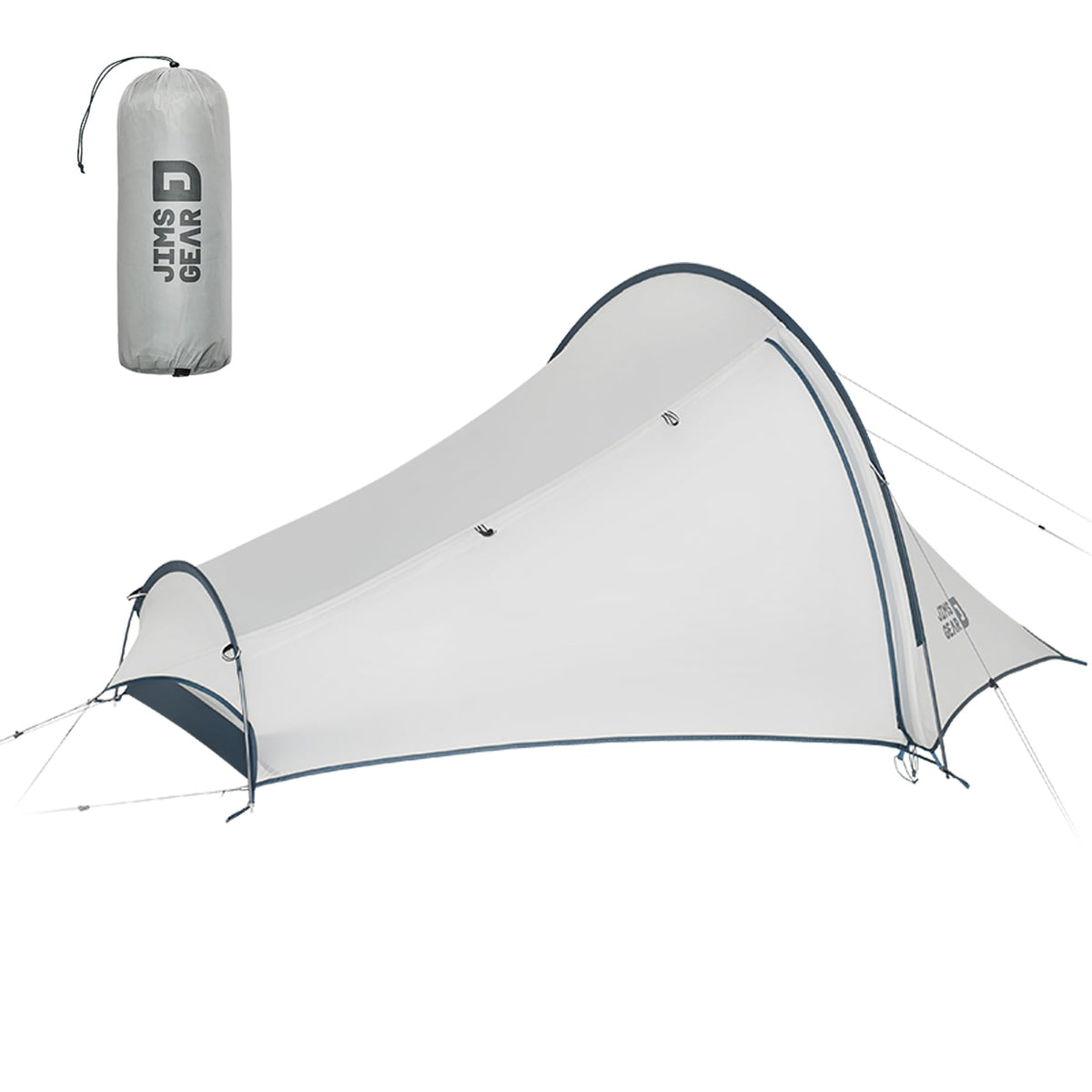 Naturehike Ultralight Solo Tunnel Tent - 1/2 Person Waterproof Tent with Lightweight Aluminum Pole, for Camping, Backpacking, Hiking, Hunting, Biking, Mountaineering, Easy Setup (1 Person)