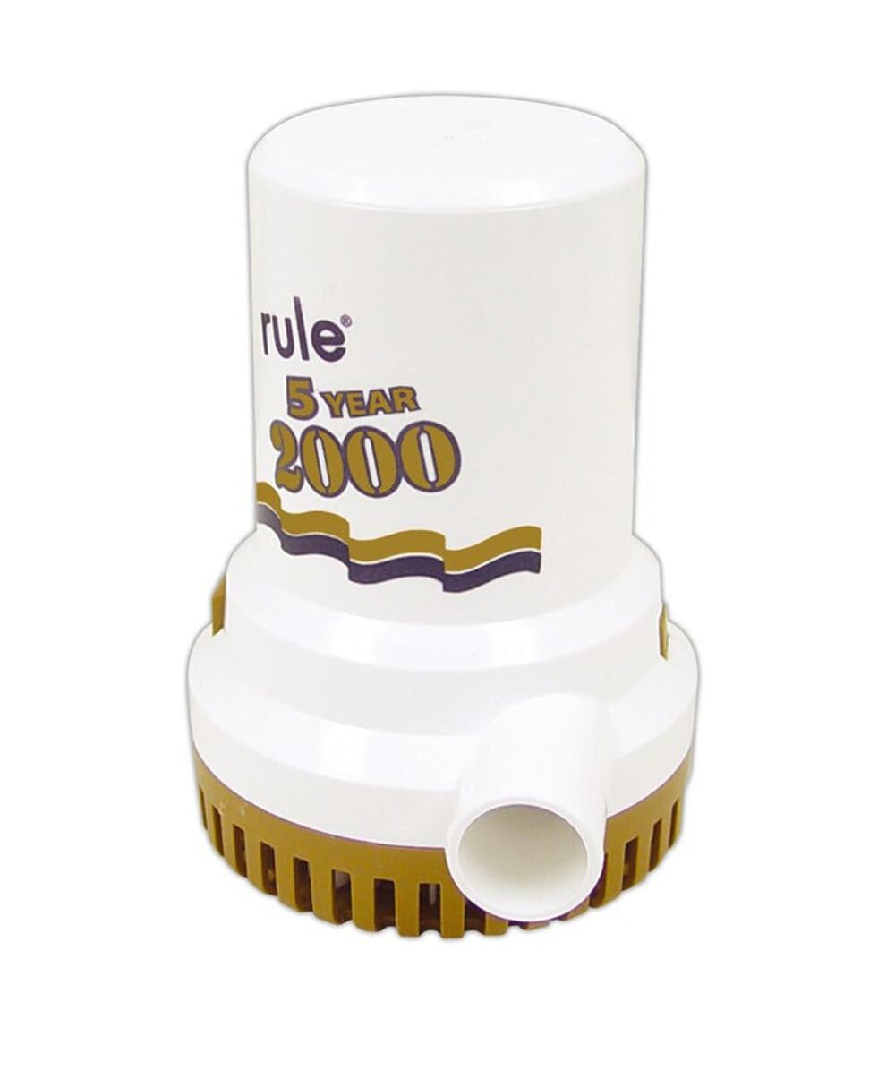 Rule 2000 G.P.H. "Gold Series" Bilge Pump