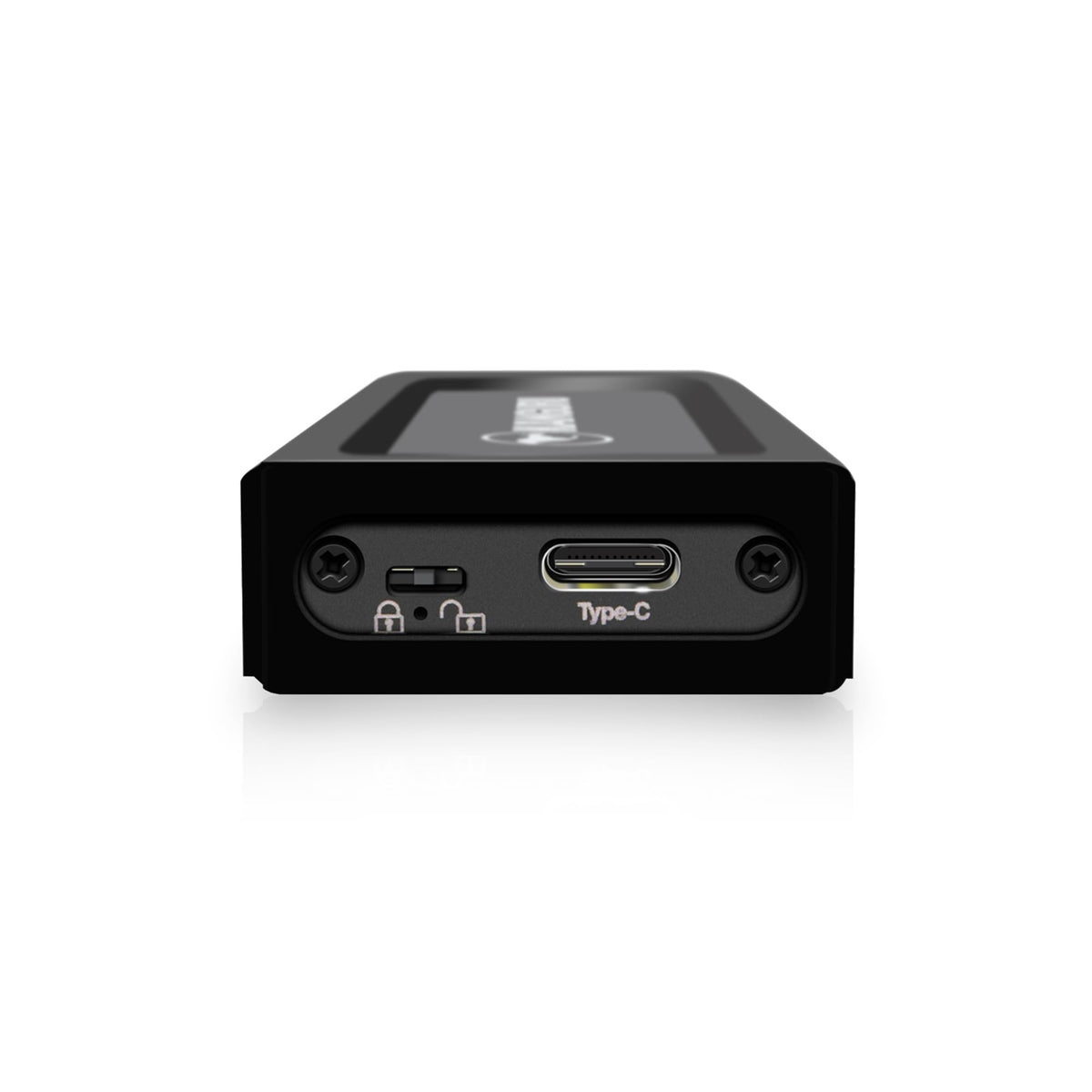 Kanguru UltraLock 1 TB USB-C M.2 NVMe - Portable External Solid State Drive – SuperSpeed+ USB 3.1 Gen 2