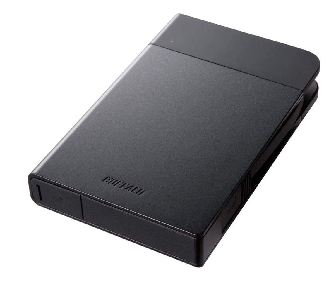 BUFFALO MiniStation Extreme Secure Rugged 1TB TAA Portable HDD Shock/Water/Dust Resistant, USB 3.2
