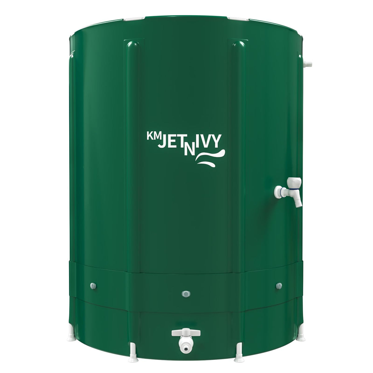 KMJETNIVY Rain Barrel Anti-Collapse Collapsible Rainwater Collection System,Portable Water Storage Tank,Garden Water Catcher(265G)