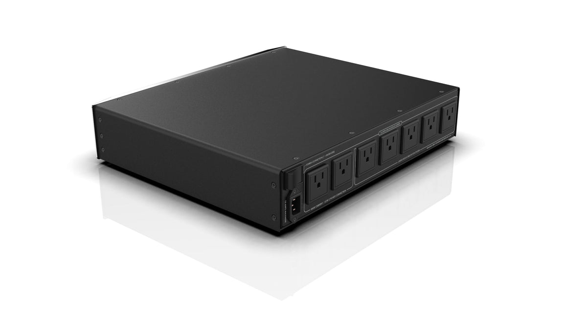 AudioQuest NIAGARA3000USA Low-Z Power Noise Dissipation AC Power Conditioner with an AudioQuest MONSOONUS01 1M Wind Series AC Power Cable (2020)