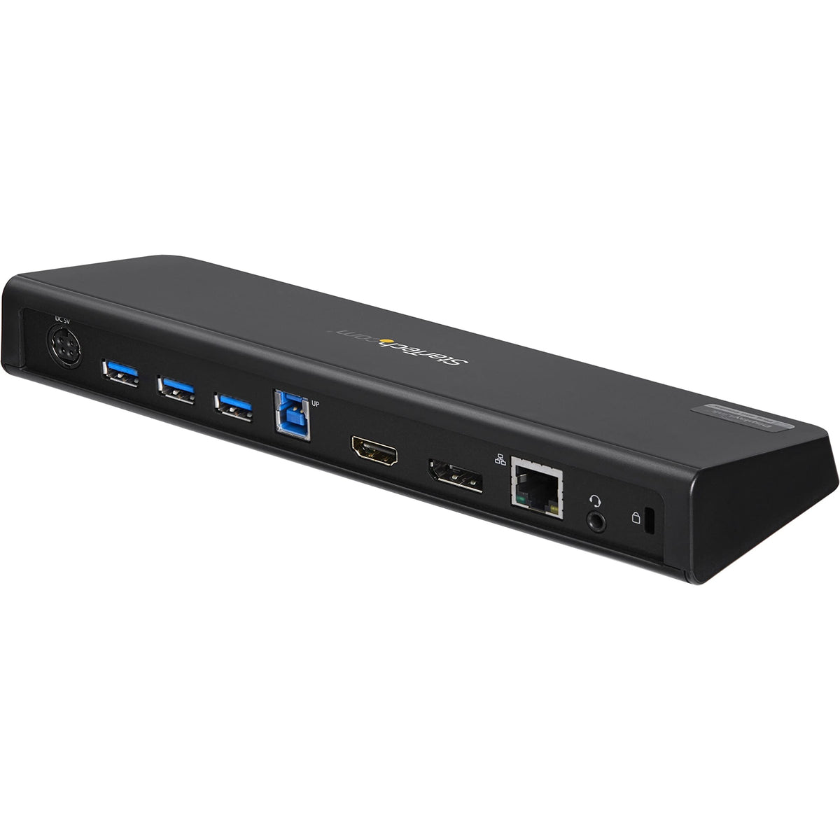 StarTech.com USB 3.0 Docking Station - 4K - HDMI / DisplayPort - with Fast Charge / Ethernet / Audio - Universal Docking Station