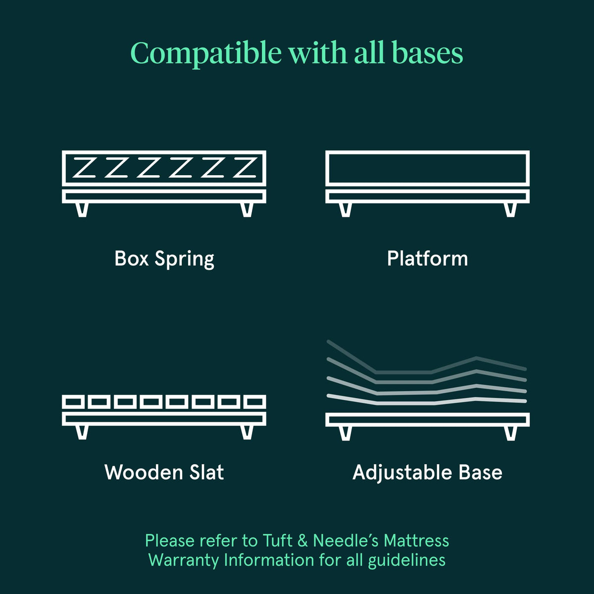 Tuft & Needle Original Hybrid Medium Queen Mattress in A Box, Adaptive Foam, Individually-Wrapped Coils, Cooling Pressure Relief, 100 Night Trial, Fiberglass-Free, CertiPUR-US, 10-Yr Limited Warranty