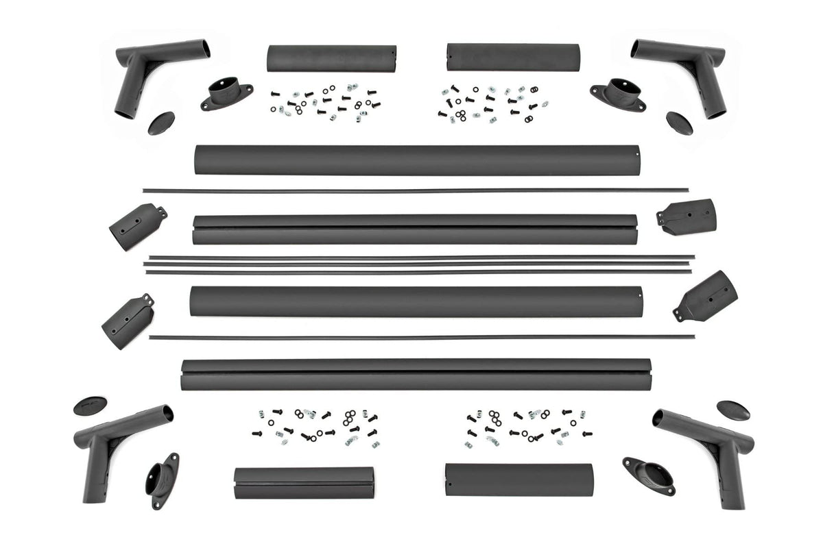 Rough Country Full-Height Bed Rack for Ford F-150 (2015-2026) - Modular Aluminum Truck Rack for Cargo Racks, Rooftop Tents, Ladders & Overland Gear