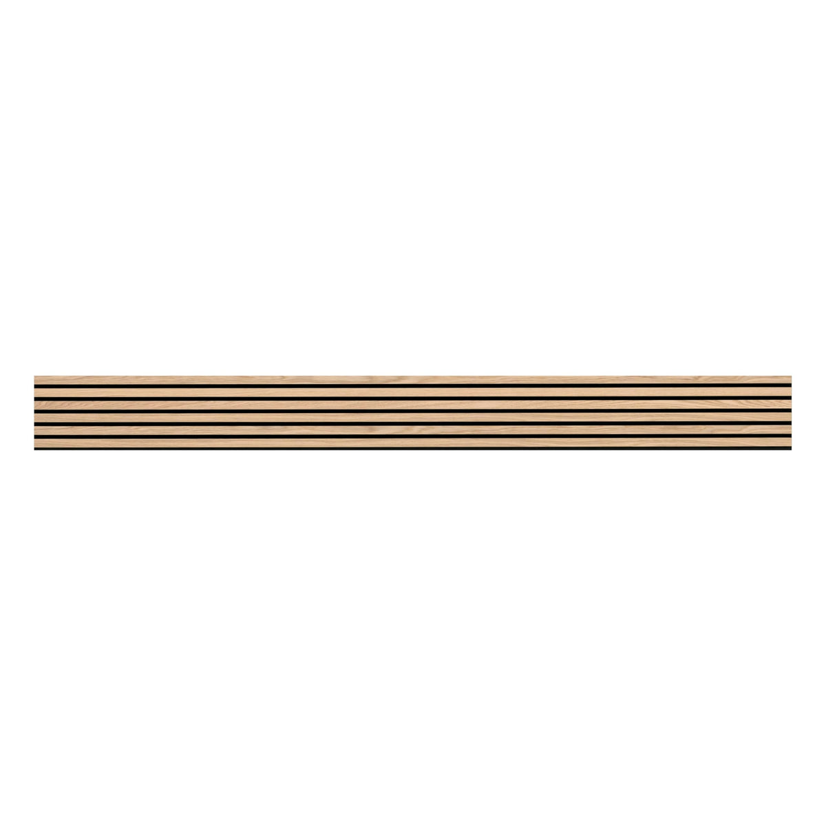 MSI 4-Pack Acoustic Wood Slat Wall Panels for Interior Decor, 3D Fluted Sound Absorbing Wood Paneling for Accent Wall Ceiling Kitchen Living Room Bedroom, Eco-Friendly MDF - 9.5 in. x 94.5 in. Natural