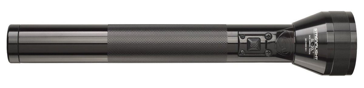 Streamlight 20701 SL-20L 450-Lumen Full Size Rechargeable LED Flashlight with 120-Volt AC Charger, Black