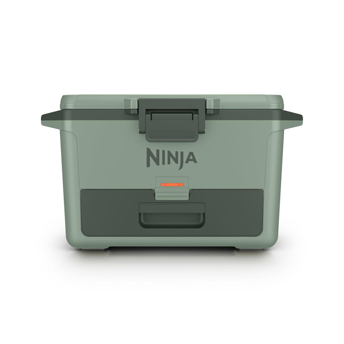Ninja FrostVault 50qt Hard Cooler with Dry Zone | Integrated Fridge-Temp Dry Storage Drawer | Premium Heavy-Duty Insulated Cooler | Keeps Ice Cold for Days | Spanish Moss | FB151GN1