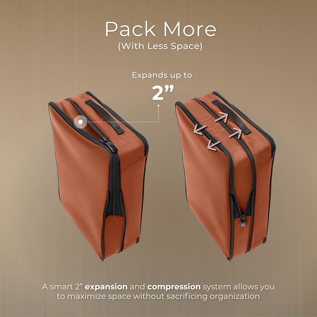 Briggs & Riley Travel Essentials Check In Compression Packing Cube Set