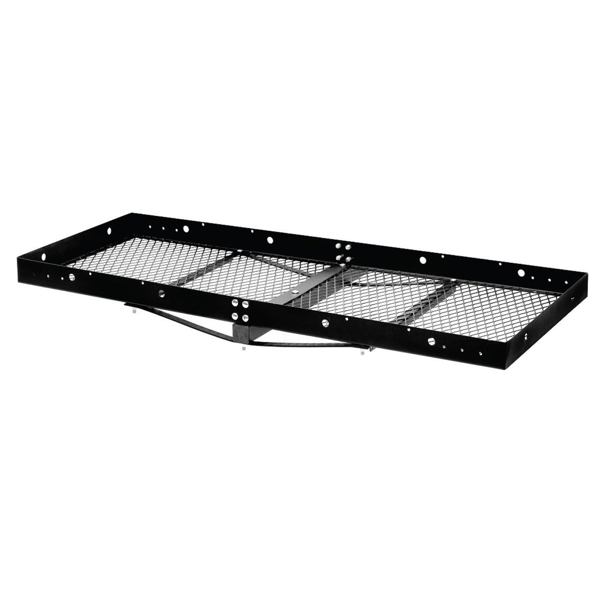 Stromberg Carlson CC-100 Cargo Carrier - 23" x 60" RV Cargo Caddy - Trailer Caddy for RVs and Campers - Hitch Cargo Carrier Fits 2" Receiver - Supports Up to 500lbs of Cargo