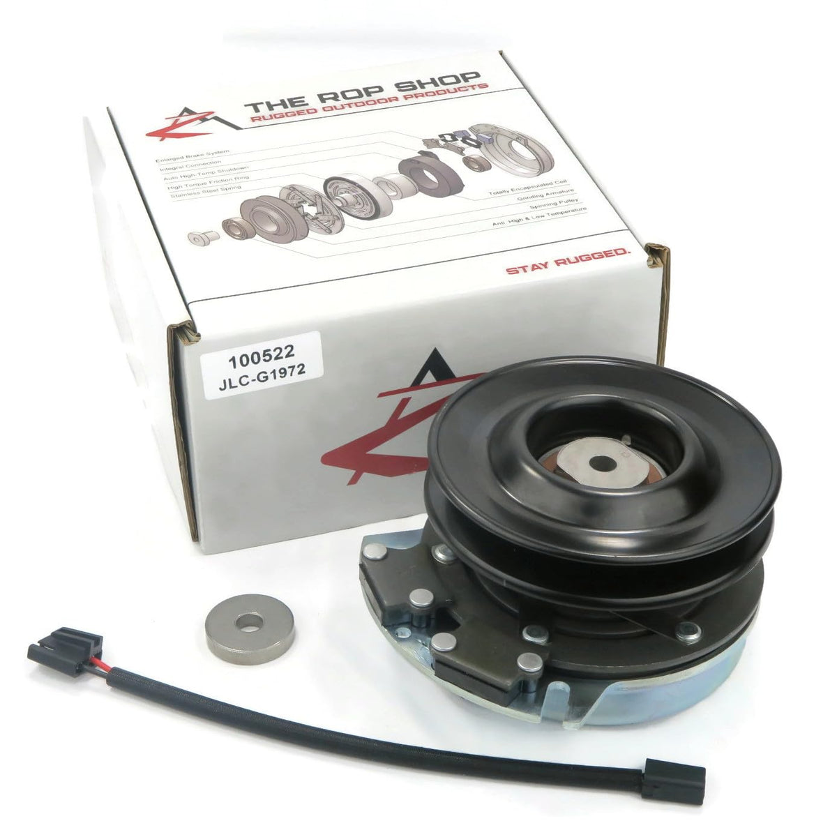 Quality Upgraded Aftermarket PTO Clutch - Compatible with: Warner 5219-51 5219-64 5219-79: MTD Cub Cadet 717-04174, 917-04174, 717-04174A, 917-04174A with 1 YR Warranty