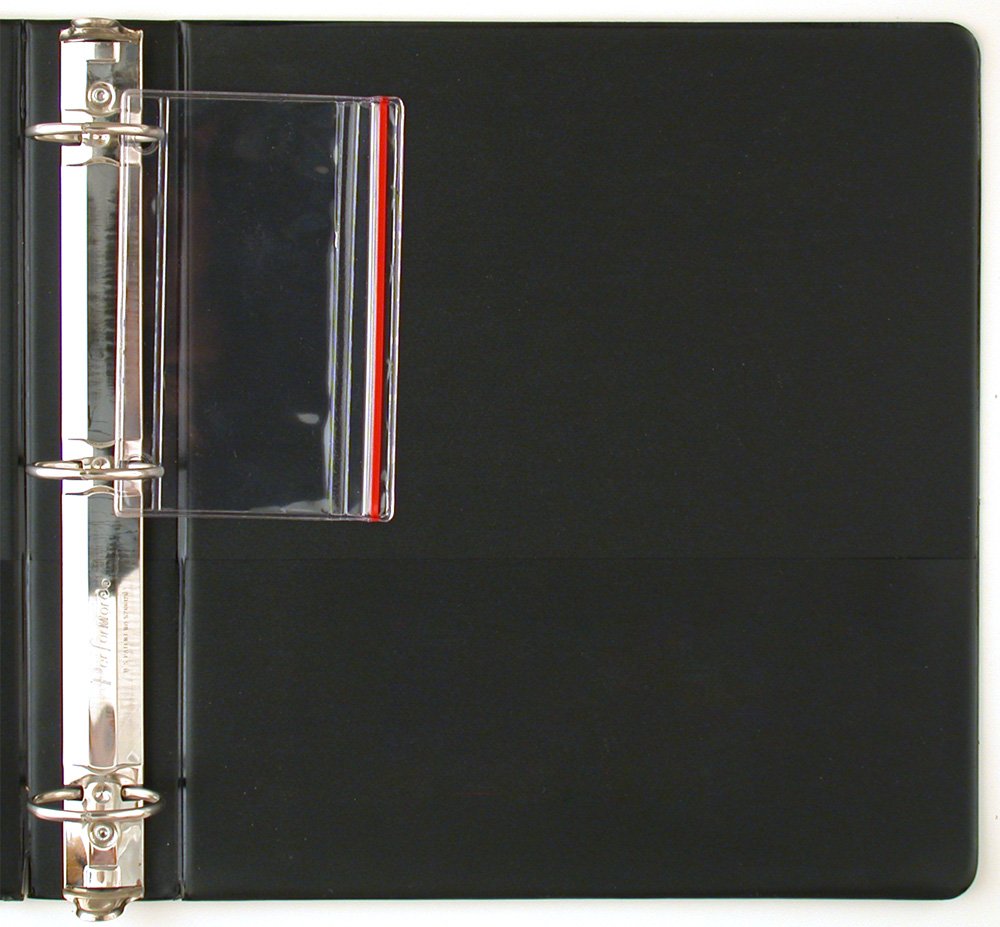 StoreSMART - Flash Drive Zipper Case for 3-Ring Binders - 50-Pack - Vinyl Plastic - R1831-FLASH50 - Made in USA