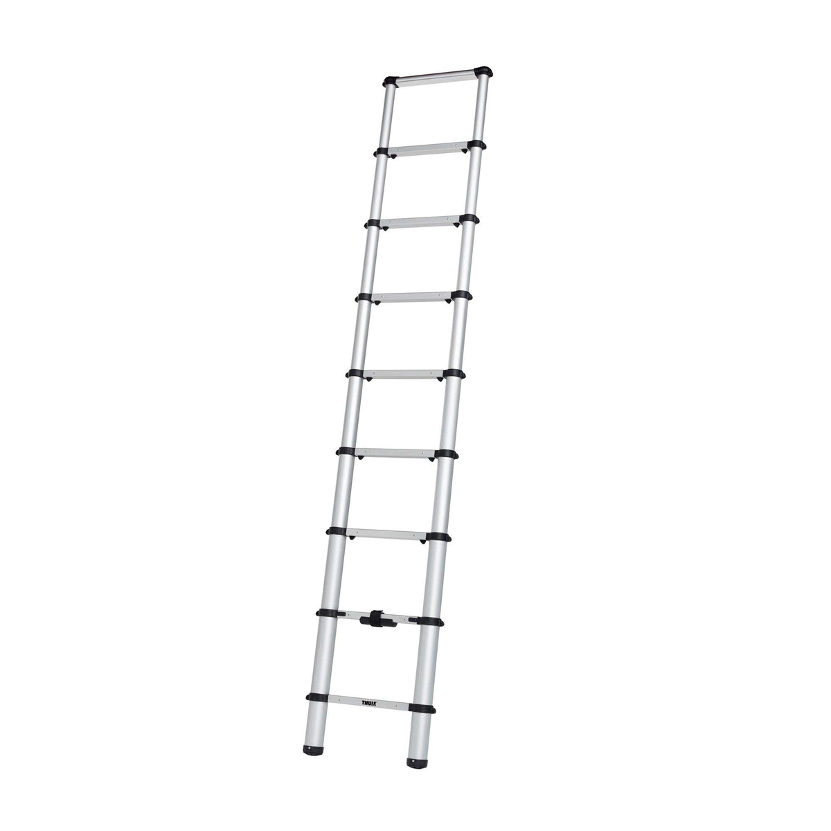 Thule Van Ladder - 9 Steps - 8.5Ft Extension - Telescoping Van Ladder - Easy Close System - EN:131 Compliant